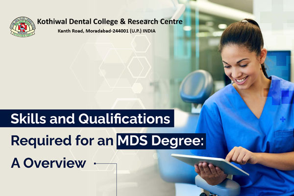 Skills and Qualifications Required for an MDS Degree: A Overview